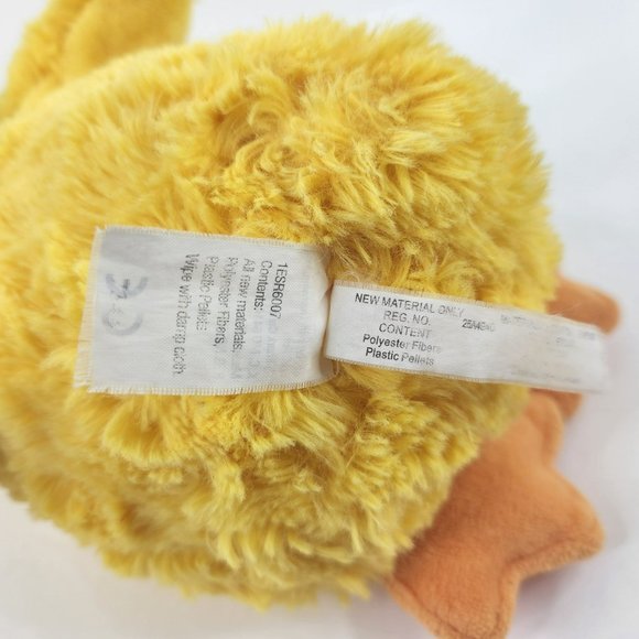 Hallmark Yellow Duck Plush Green Bow 11" Farm Animal Stuffed Toy Easter Spring - Picture 10 of 10